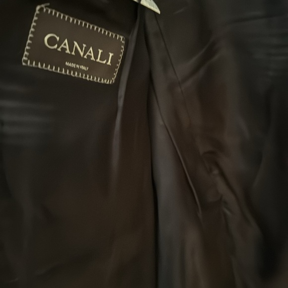 Canali 100% wool navy blue sports jacket 40R beautiful condition - Picture 3 of 3